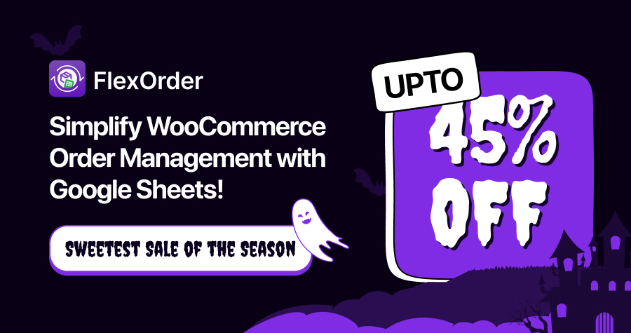 Flexorder Halloween Deal