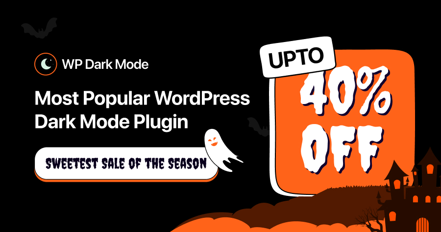 WP Dark Mode  Halloween Deal