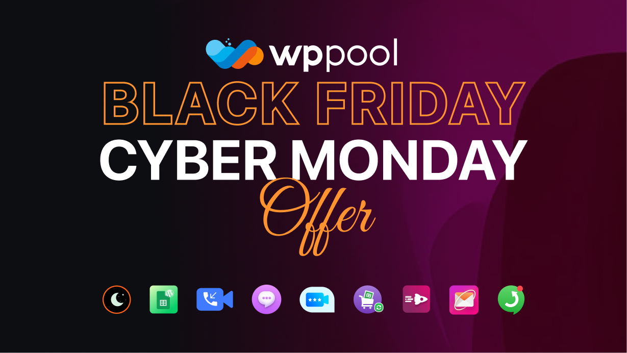 WPPOOL Black Friday Cyber Monday Sale