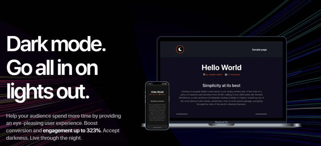 Wp dark mode