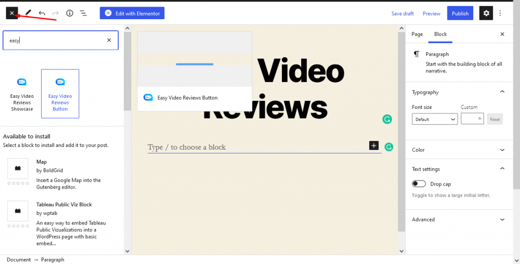 Easy Video Reviews with Gutenberg block