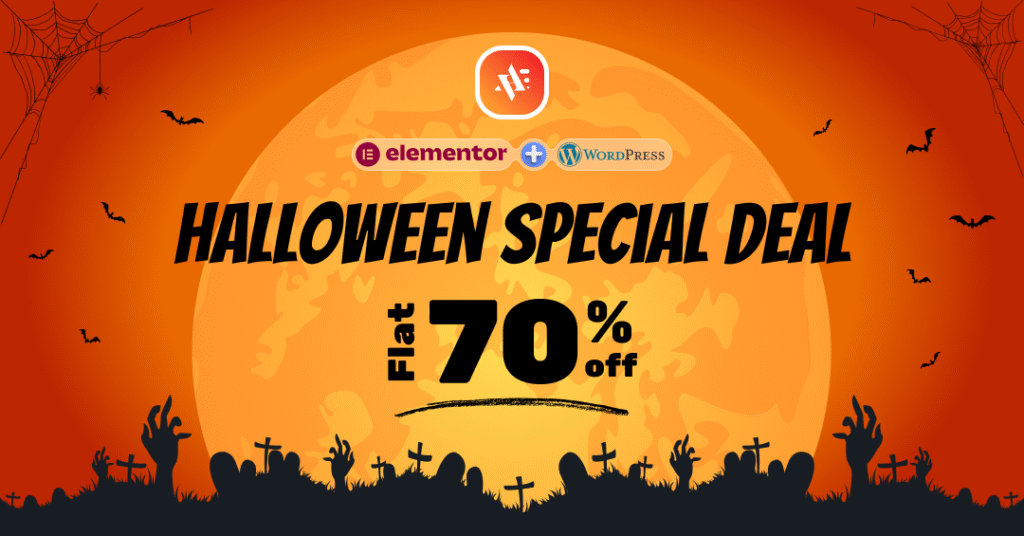 Animation addons halloween offer banner