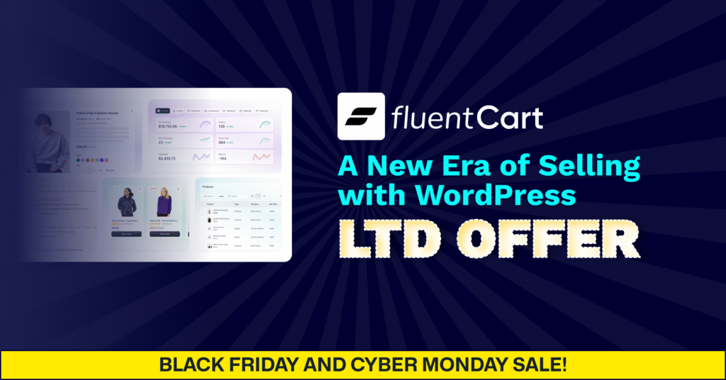 FluentCart BFCM deal