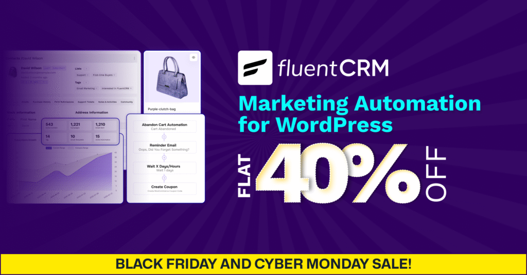 5. FluentCRM