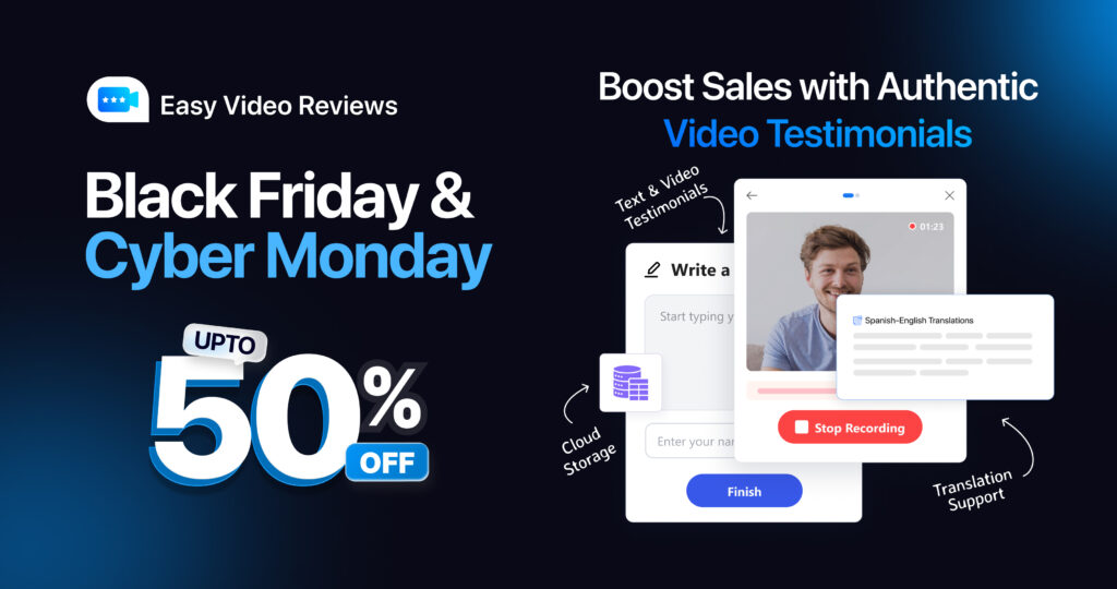EVR Black Friday & Cyber Monday Offer