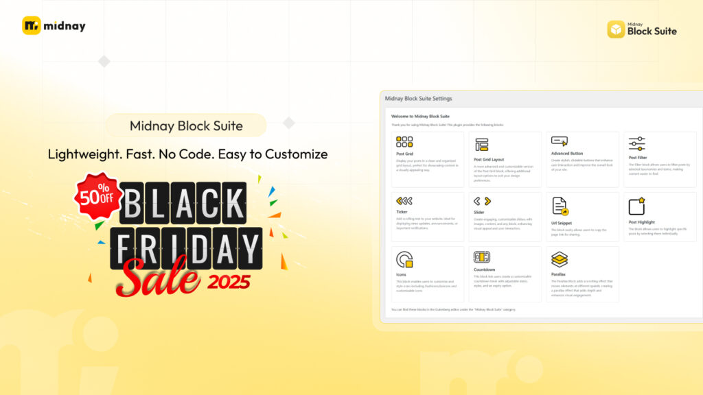 Midnay block suite banner image 1280x720