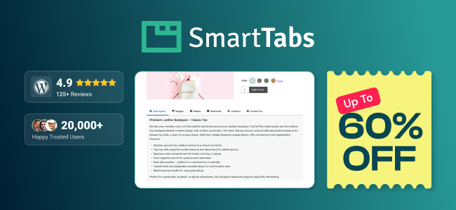 Smart Tabs Black Friday & Cyber Monday Deals