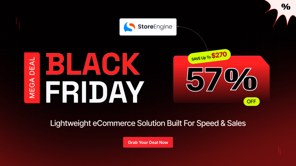StoreEngine Black Friday Deals Banner.