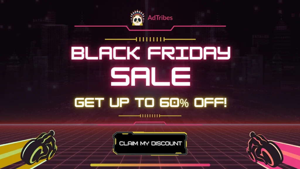 Adtribes main sale banner