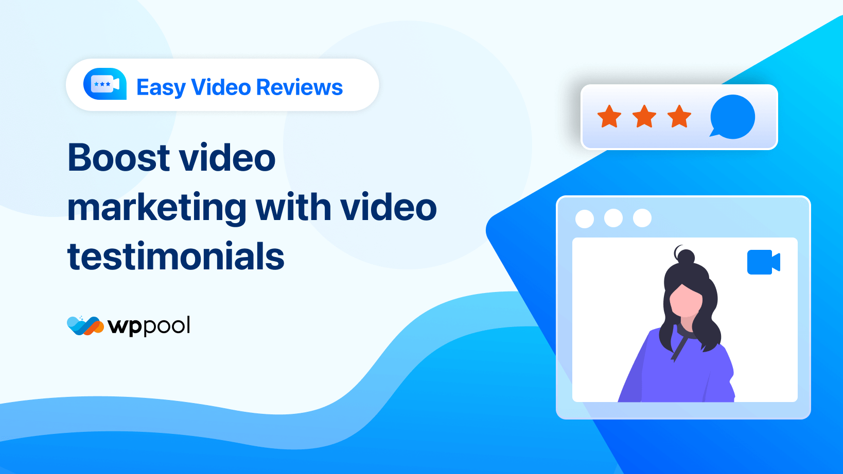 Boost WordPress video marketing with video testimonials - Easy Video Reviews is the best help for you