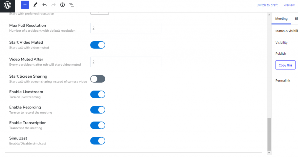 How to do live streaming in Jitsi Meet