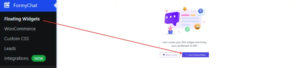 Announcing Social Contact Form - A new kind of WhatsApp Contact Form for WordPress 4 Install formychat step 2.1