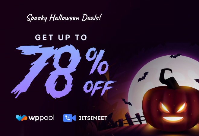 Jitsi Meet Halloween deals.