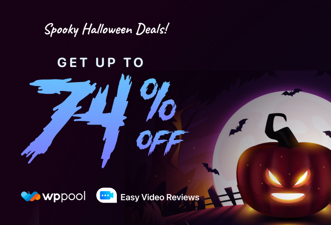WPPool Halloween Sale_ Easy Video Reviews