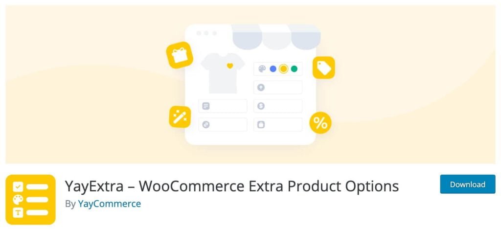 WooCommerce Extra Product Options