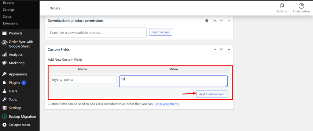 How To Sync WooCommerce Custom Order Fields