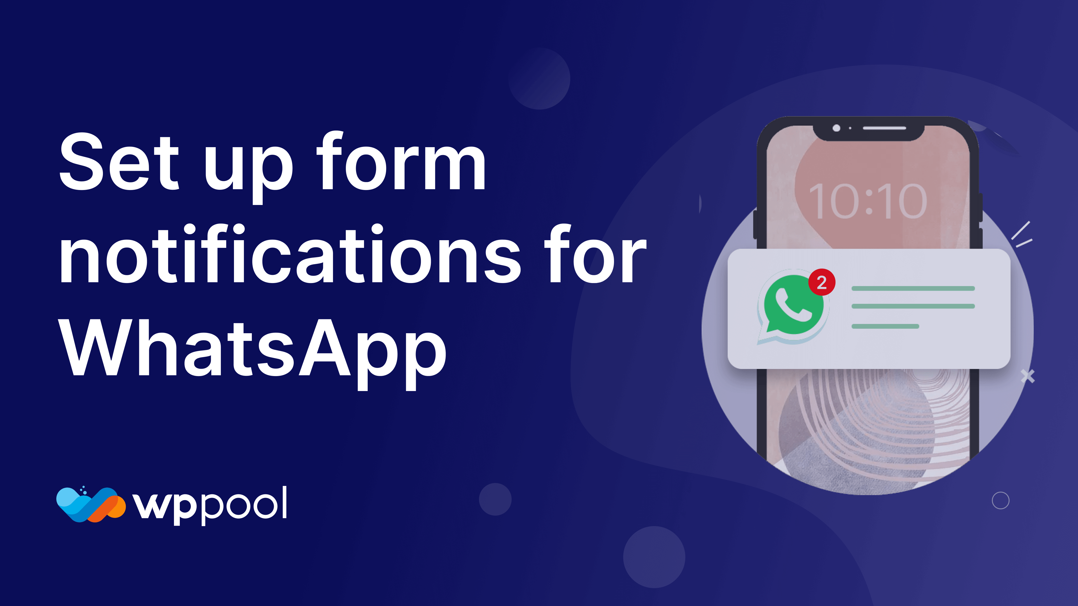 How to set up form notifications for WhatsApp