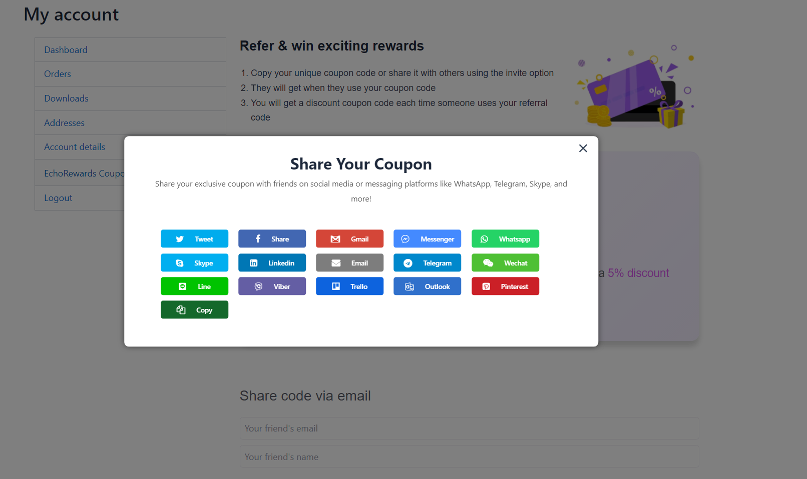 Meet EchoRewards: WooCommerce referral plugin to skyrocket your sales 🚀