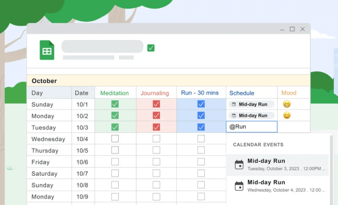 First, organize your workspace with Google Sheets to improve WordPress workflow