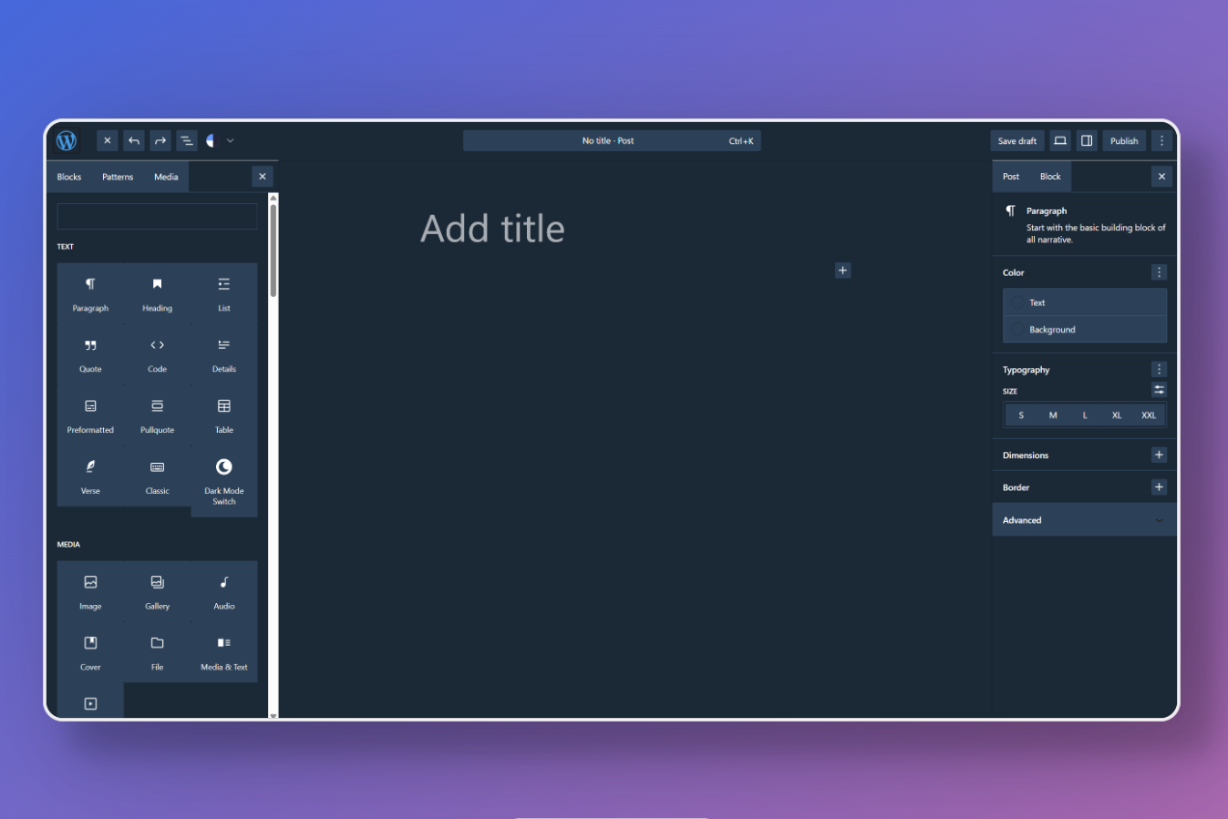 How to use Dark Mode in Classic Editor