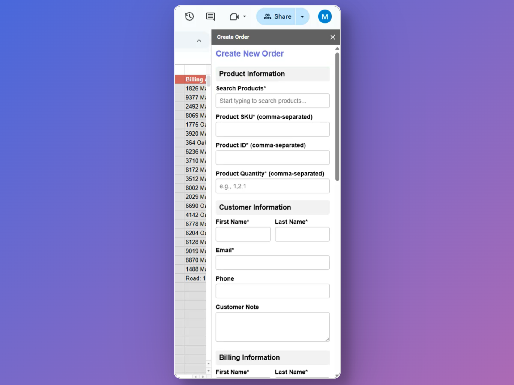 How to create WooCommerce orders from Google Sheets 4 How to create WooCommerce orders from Google Sheets
