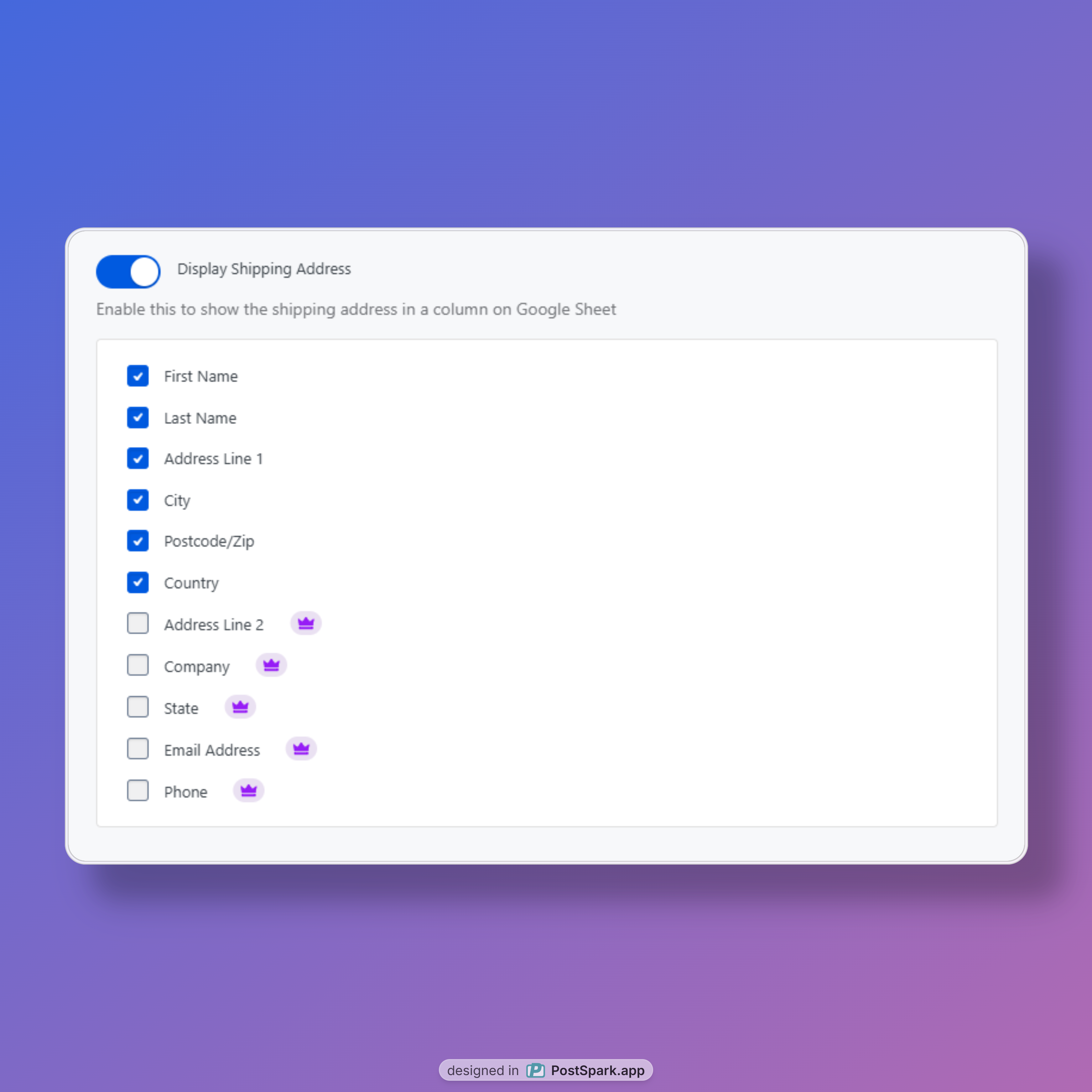 FlexOrder 1.16.0 - Now Edit Shipping & Billing Info Directly from Google Sheets 2 FlexOrder 1.16.0 - Now Edit Shipping & Billing Info Directly from Google Sheets