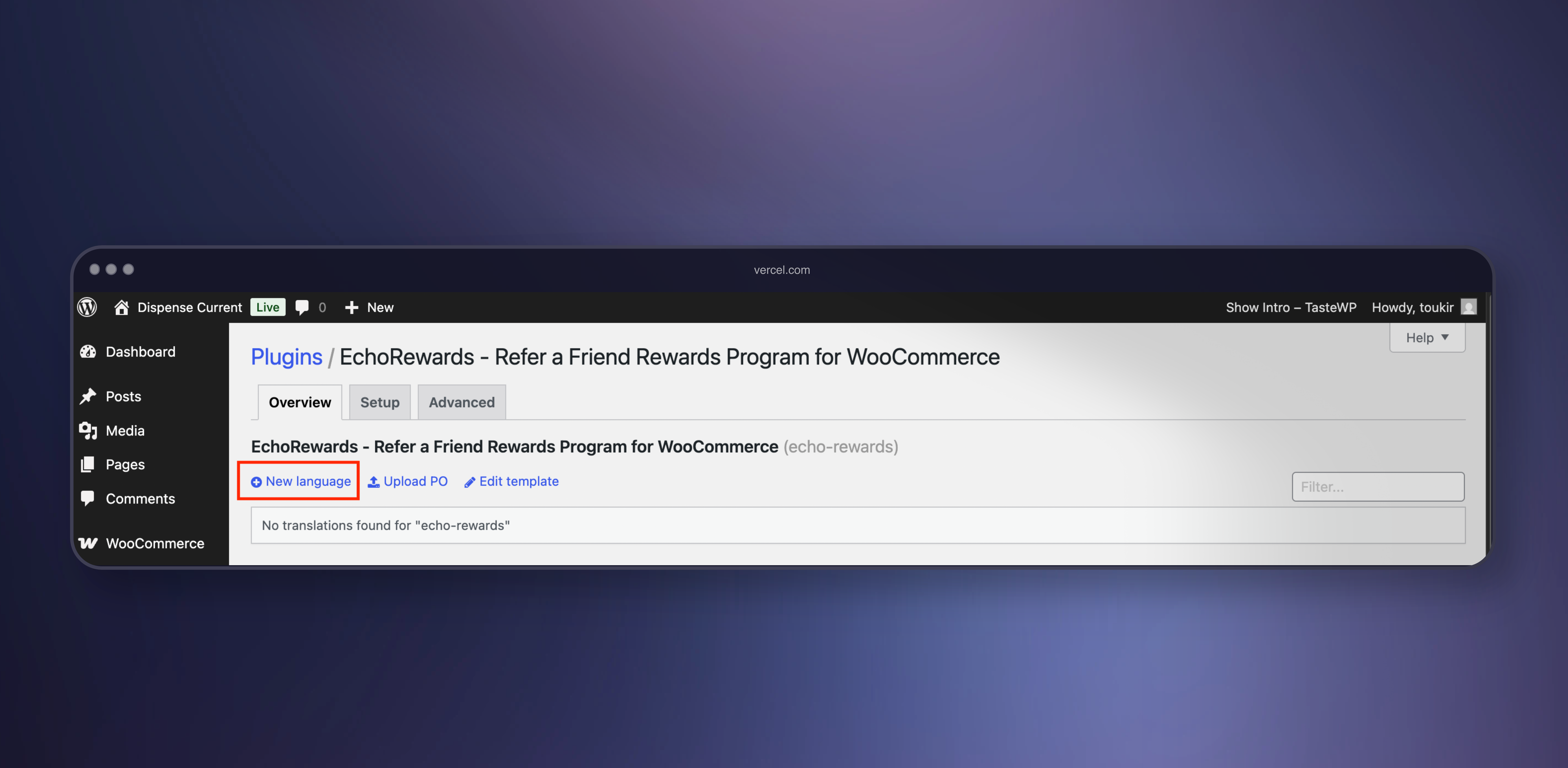 📚 How to Translate Any String in EchoRewards (Using Loco Translate)