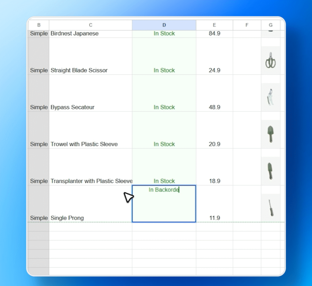 How to set the FlexStock Backorder management feature