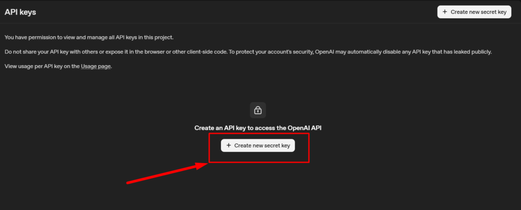 Open AI Key