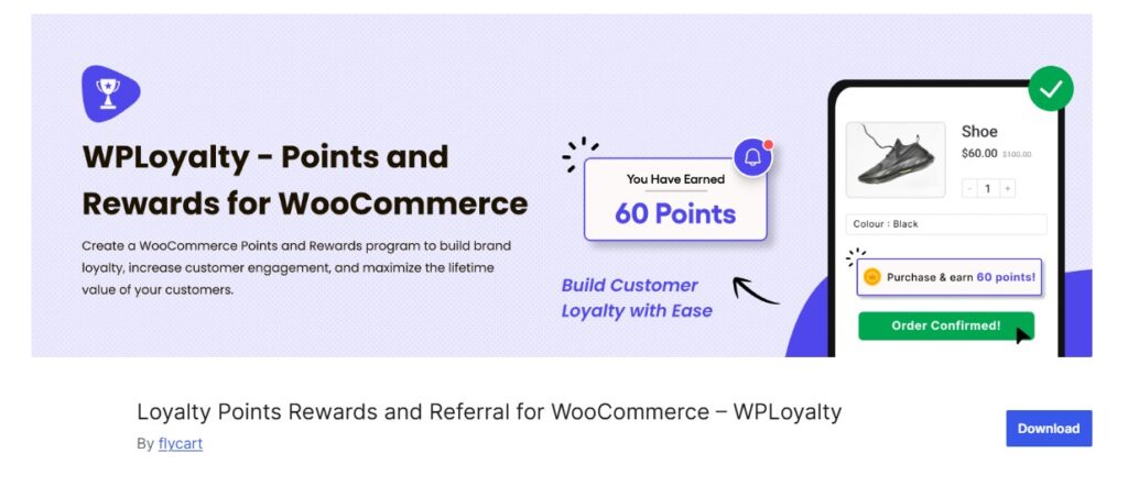 Wp loyalty WordPress Org Dashboard
