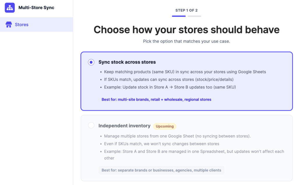 Sku mode