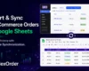 Export & Sync WooCommerce Orders to Google Sheets.